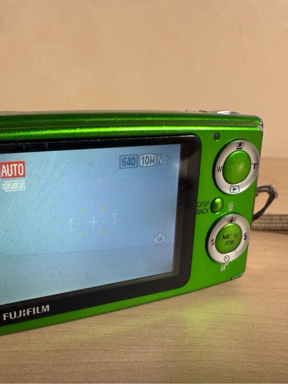 FUJIFILM FINEPIX Z Z20fd GREEN DIGITAL CAMERA (TESTED)